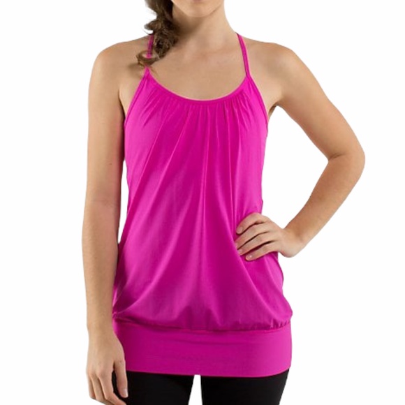 Lululemon Racerback Loose Fitting Tank Top Sz 4 - Picture 1 of 7